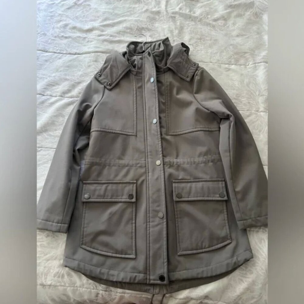 Kenneth Cole Utility Jacket in Taupe